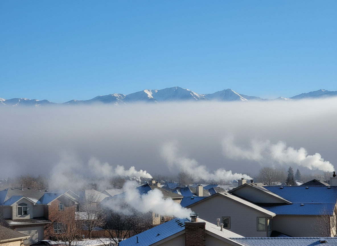 When Winter Inversions Affect Chimney Draft In Holladay
