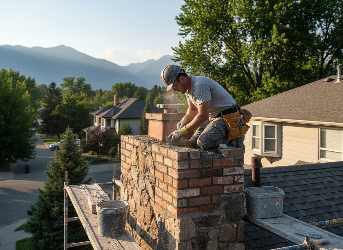 Chimney Tuckpointing in Holladay, UT