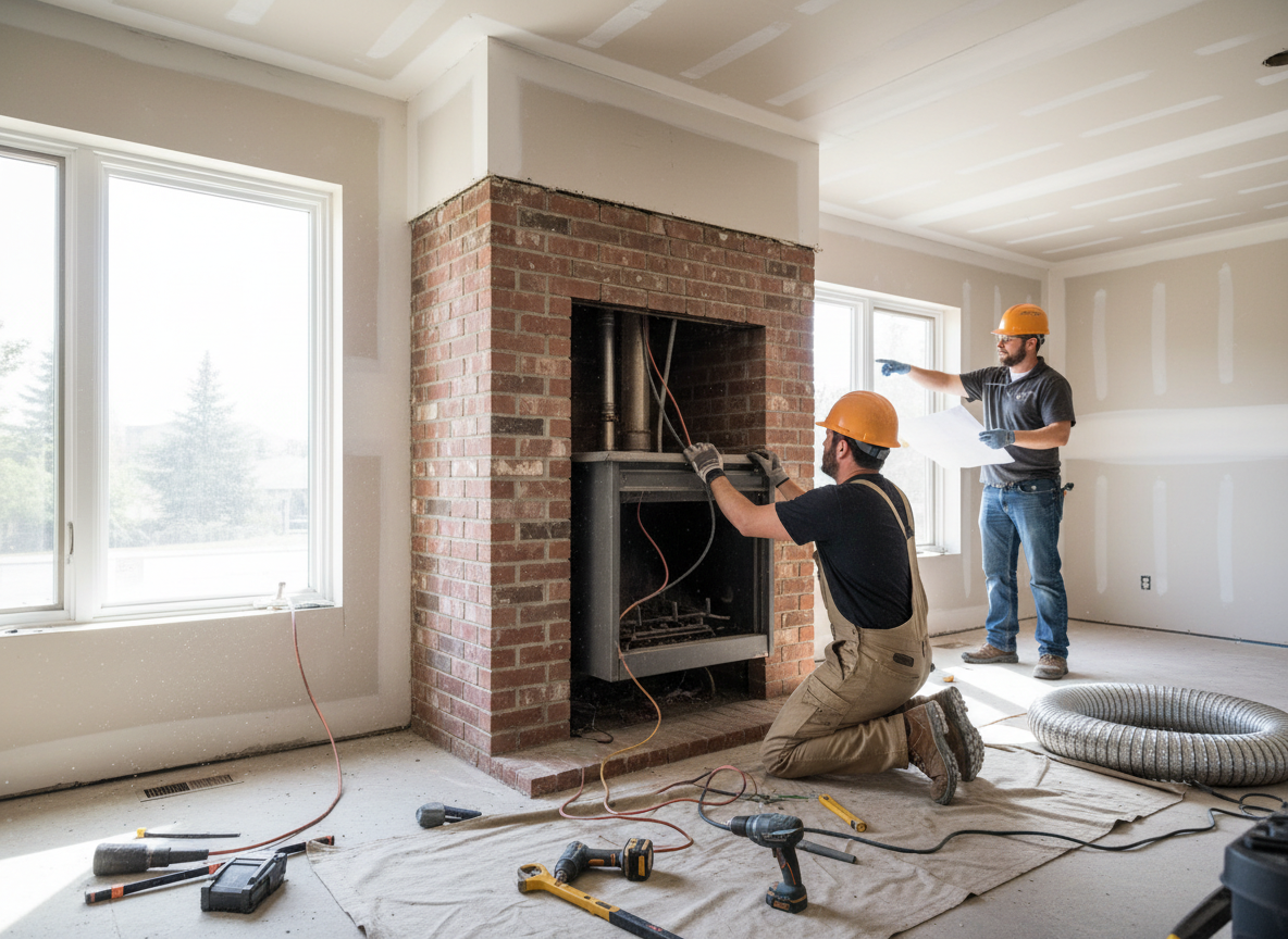 Fireplace Installation in Holladay, UT