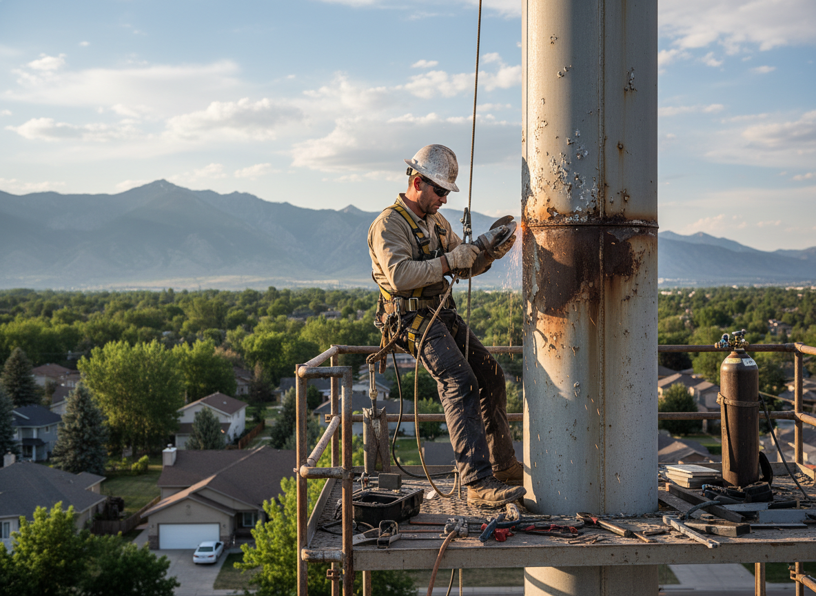 Chimney repair in Millcreek